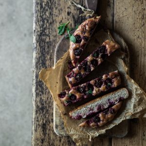 Blackberry & Fennel Sourdough Focaccia