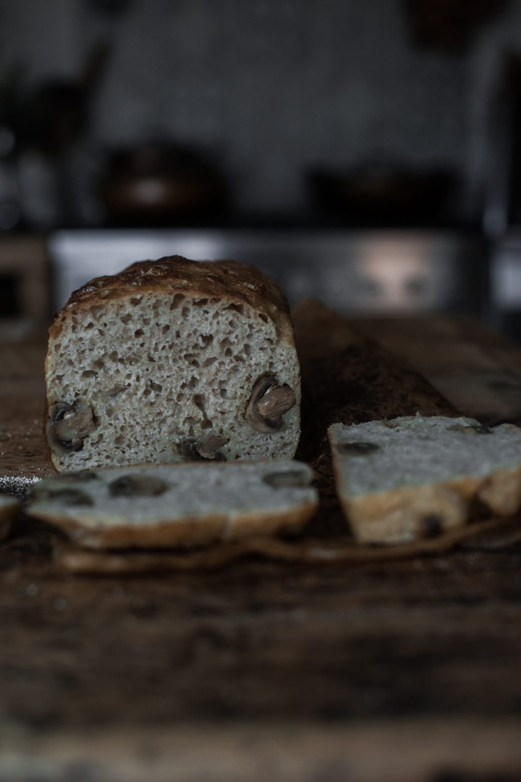 bread and immunity boosting mushrooms