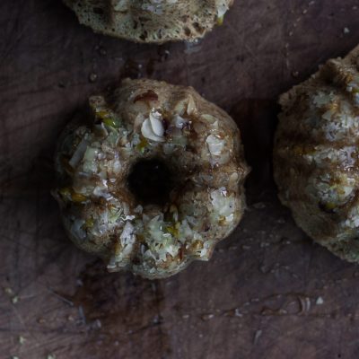 sourdough honey cakes