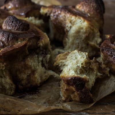 sourdough cinnamon buns banner sourdough