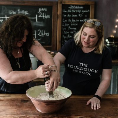 vanessa at the sourdough school