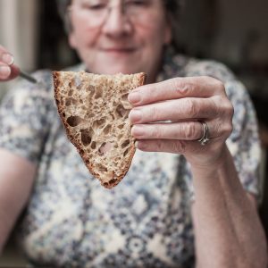 studying bread