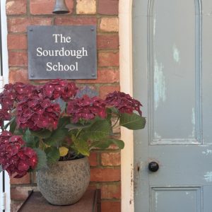 Sourdough school door