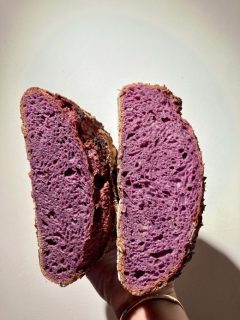 Purple Sweet Potato Boule