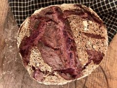 Purple Sweet Potato Boule