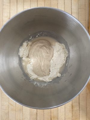 Sourdough Bagels step 2