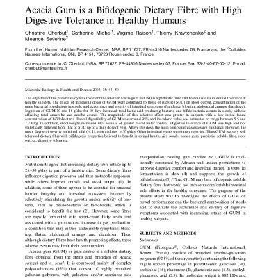 Acacia Gum_Blends