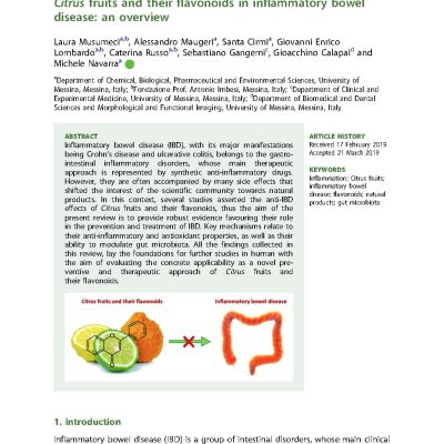 Citrus Fruit & Flavonoids