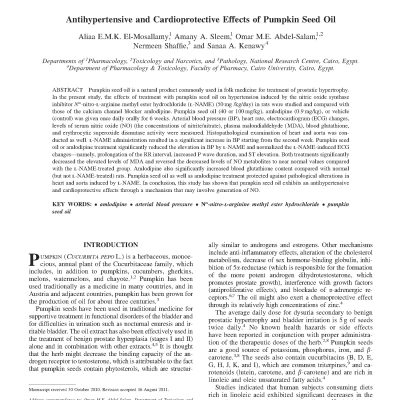 Pumpkin Seeds_Hypertension