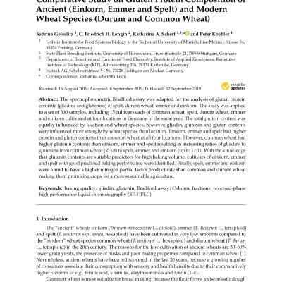 Ancient vs Modern Grains