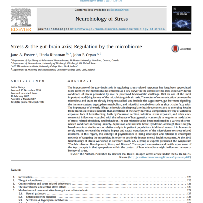 Stress & the gut-brain axis