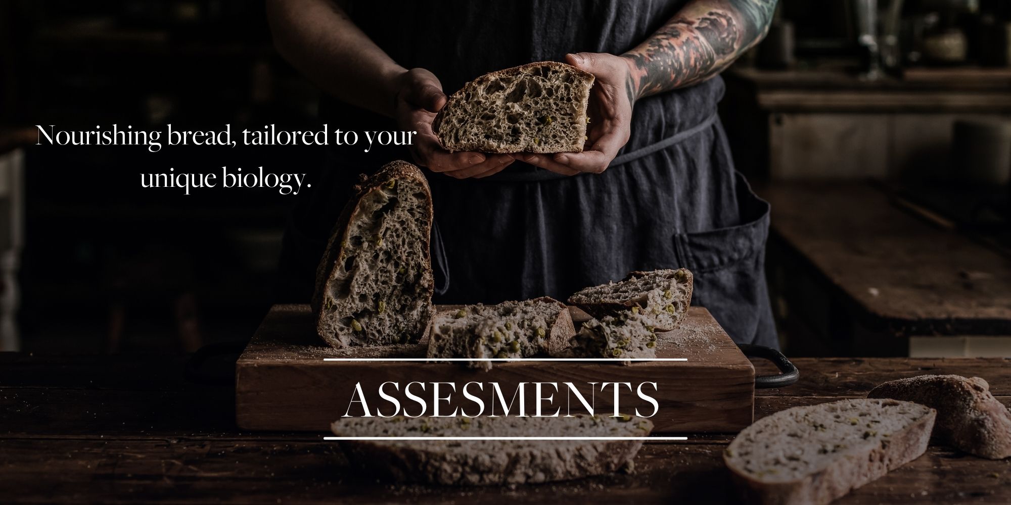 Nourishing bread, tailored to your unique biology, to bake the healthiest bread in the world.