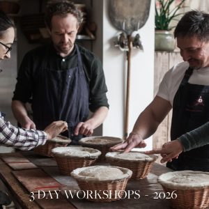3 Day In Person Workshops  - The Art, Craft and Science of Bread Personalised to you 2026