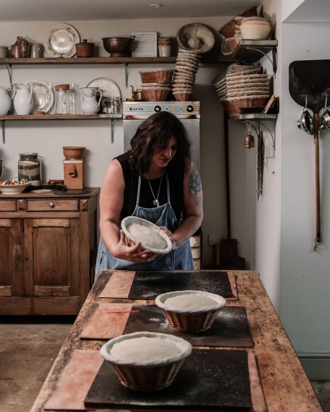 Vanessa baking boule